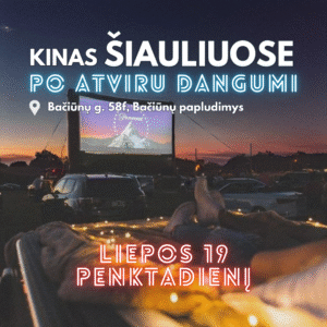 Drive-in kinas, Bačiūnų paplūdimyje