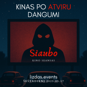 Kinas po atviru dangumi Siaubo 2025-05-17 Product