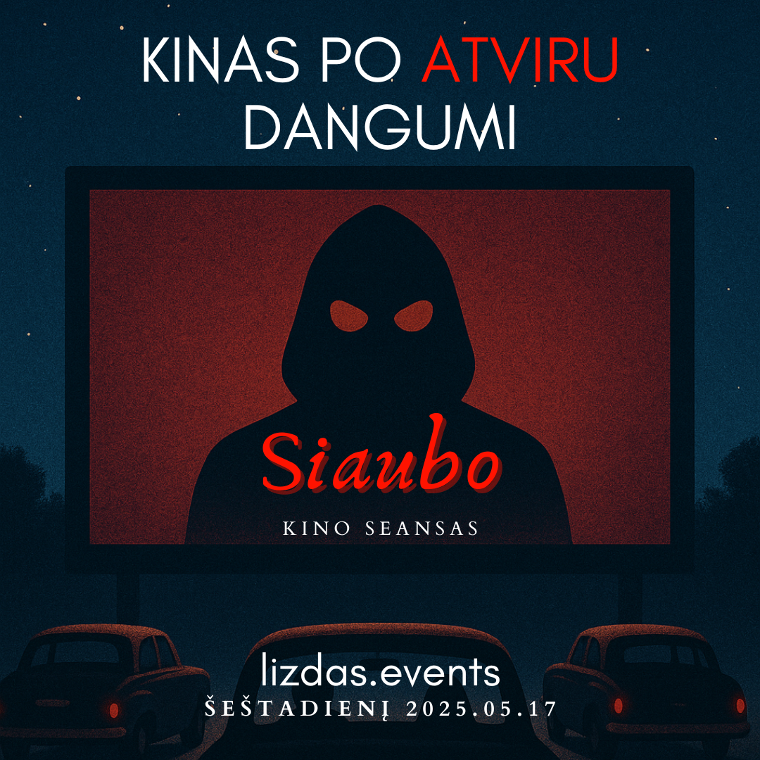 Kinas po atviru dangumi Siaubo 2025-05-17 Product