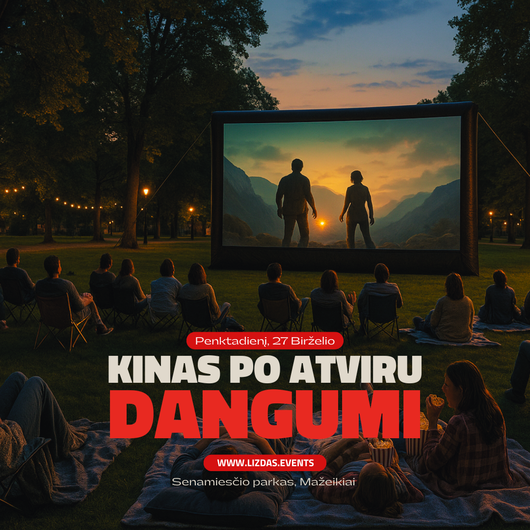 Kinas po žvaigždėmis, Mažeikiuose 2025-06-27 Product