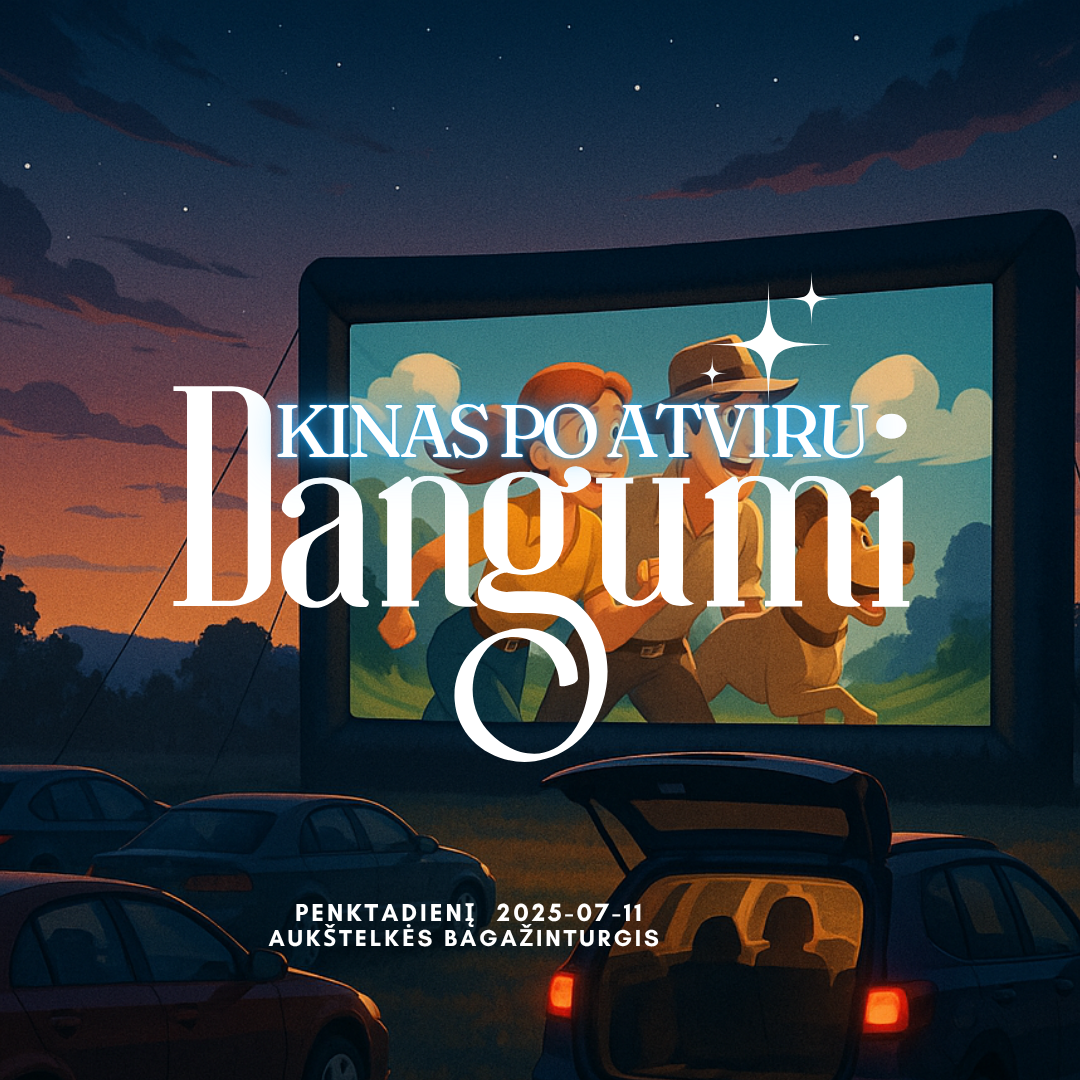 Kinas po atviru dangumi iš automobilių, Aukštelkės bagažinturgyje 2025-07-11 Product