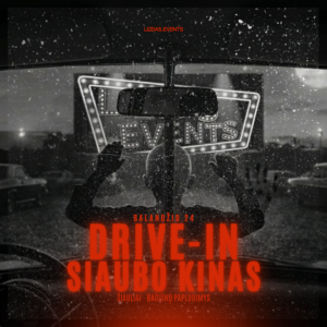 Drive-in siaubo kinas Šiauliuose, Bačiūnų paplūdimyje